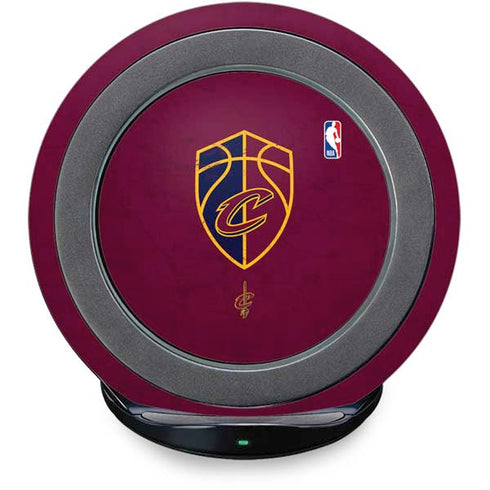 NBA Cleveland Cavaliers Distressed Fast Charge Wireless Charging Stand Skin